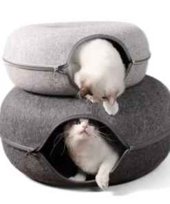 Donut Cat Bed for 2 Cats