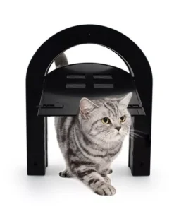 Easy-Install Magnetic Pet Screen Door for Cats