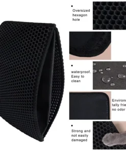 Luxury Honeycomb Cat Litter Mat