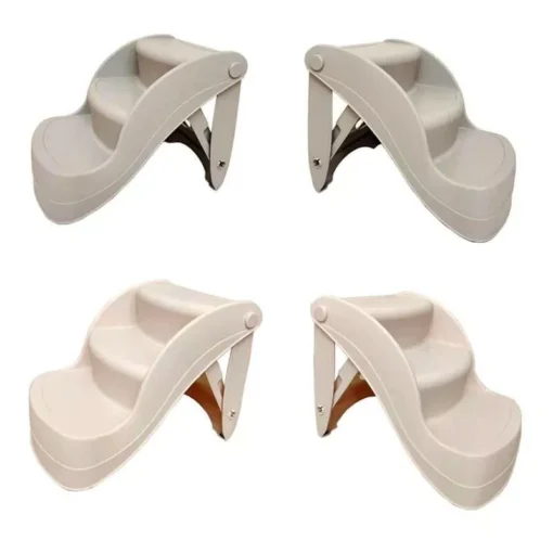Compact Foldable Pet Stairs – 3-Step Non-Slip Safety Ramp for Dogs & Cats