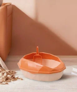 Colorful Diamond Small Cat Litter Box