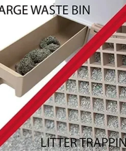 Luxury Semi-Automatic Cat Litter Box