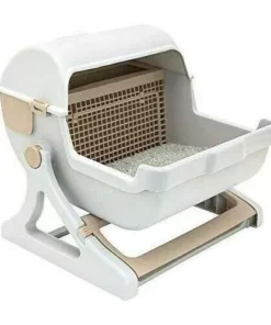 Luxury Semi-Automatic Cat Litter Box