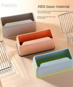 Durable Cat Litter Scoop with Wooden Handle