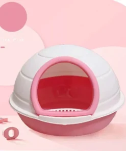 Space Capsule Cat Litter Box