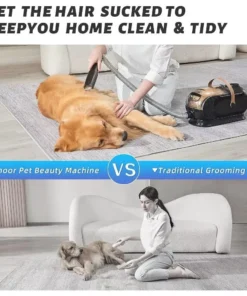 3L Dog Hair Vacuum with 7 Tools & Low Noise Design