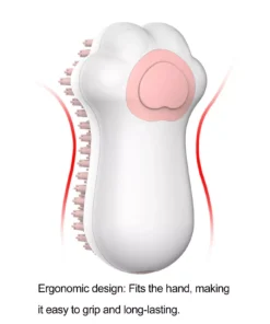 Delightful Pet Bath & Massage Brush with Soap Dispenser