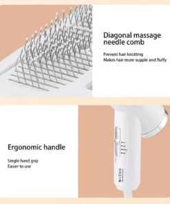 4-in-1 Multifunction Pet Grooming Hair Dryer Comb