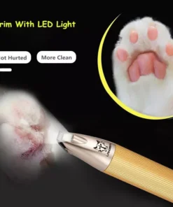 Rechargeable Pet Foot Hair Trimmer for Dogs and Cats