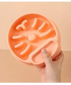 Universal Anti-Gulp Dog & Cat Slow Feeder Bowl