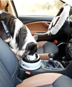 Splash-Proof Travel Pet Bowl