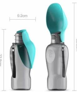 800ML Multi-Color Dog Water Bottle