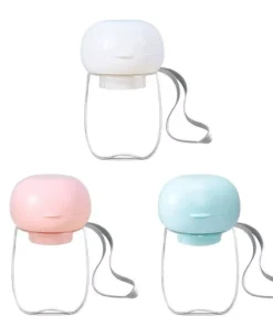 300ml Portable Pet Water Bottle & Travel Bowl for Dogs and Cats