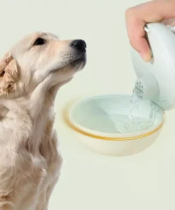300ml Portable Pet Water Bottle & Travel Bowl for Dogs and Cats
