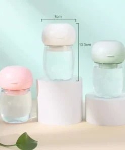 300ml Portable Pet Water Bottle & Travel Bowl for Dogs and Cats