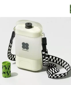 Portable Leak-Proof Pet Water Bottle & Feeder