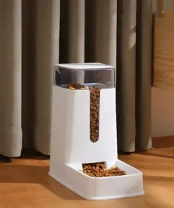 Automatic Pet Feeder & Water Dispenser Set – 3.5L