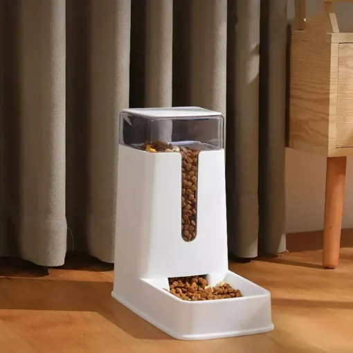 Automatic Pet Feeder & Water Dispenser Set – 3.5L