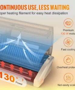 Multi-functional Automatic Vacuum Sealer Machine with Built-in Cutter for Food Preservation
