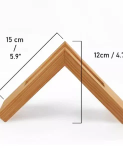Elegant Wooden Napkin Holder – Decorative Tabletop Napkin Stand for Home & Picnic