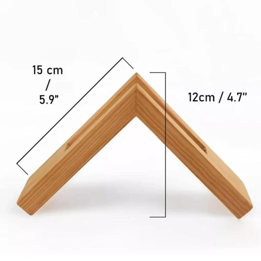 Elegant Wooden Napkin Holder – Decorative Tabletop Napkin Stand for Home & Picnic