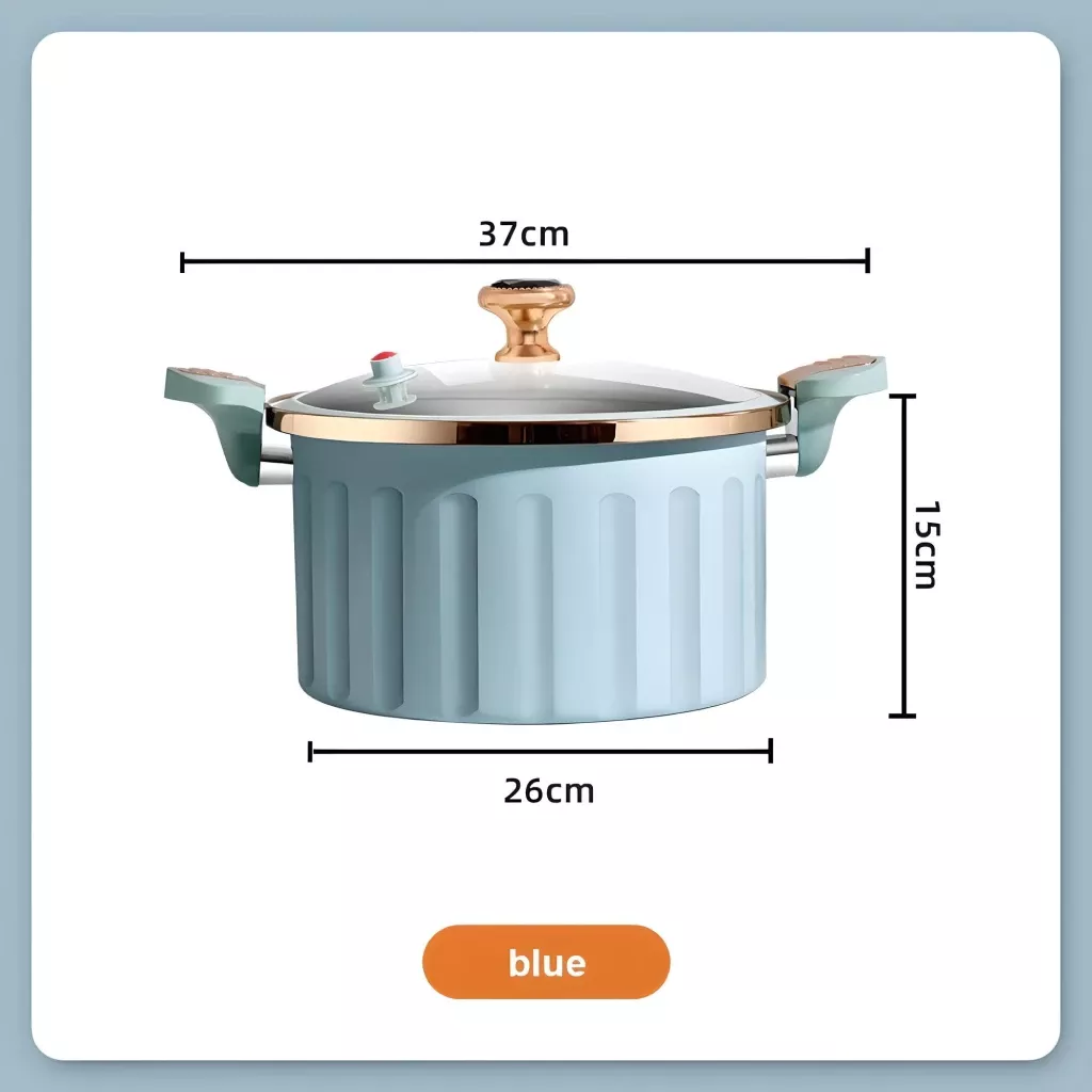 8L Multi-Functional Enamel Micro Pressure Pot