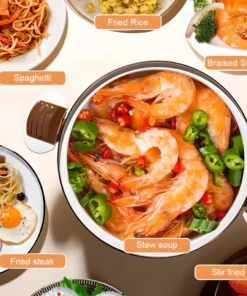 8L Multi-Functional Enamel Micro Pressure Pot