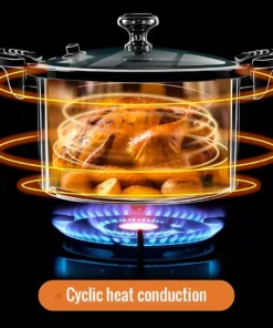 8L Multi-Functional Enamel Micro Pressure Pot