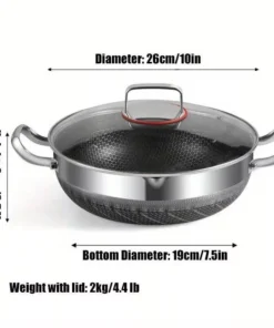 6 Quart Stainless Steel Multi-Purpose Cooking Pot