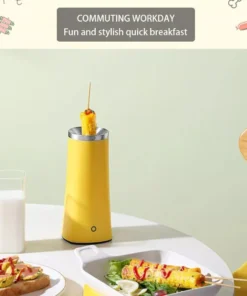 Compact Electric Egg Roll & Sausage Boiler – Non-Stick, Auto-Temperature Control