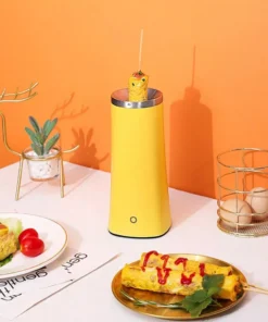 Compact Electric Egg Roll & Sausage Boiler – Non-Stick, Auto-Temperature Control