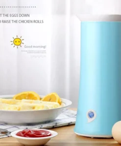 Compact Electric Egg Roll & Sausage Boiler – Non-Stick, Auto-Temperature Control