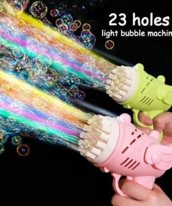 Automatic Angel Rocket Bubble Blower: Elevate Playtime to the Skies!