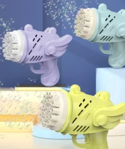 Automatic Angel Rocket Bubble Blower: Elevate Playtime to the Skies!