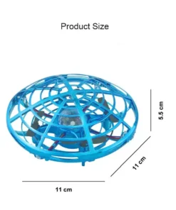 Mini RC UFO Drone With LED Light Gesture Sensing Quadcopter Anti-collision