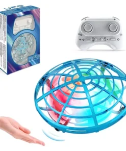 Mini RC UFO Drone With LED Light Gesture Sensing Quadcopter Anti-collision