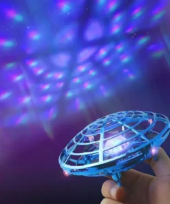 Mini RC UFO Drone With LED Light Gesture Sensing Quadcopter Anti-collision