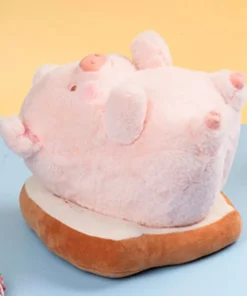 Kawaii Lulu Pig Bread Plush Toy – Adorable Stuffed Animals for Kids