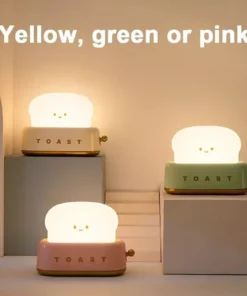 Charming Toaster Cartoon LED Night Light