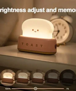 Charming Toaster Cartoon LED Night Light