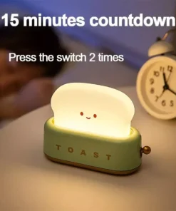 Charming Toaster Cartoon LED Night Light
