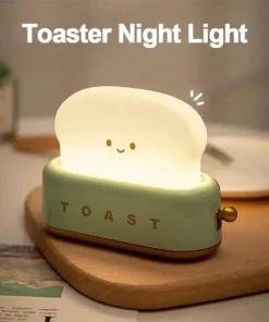 Charming Toaster Cartoon LED Night Light