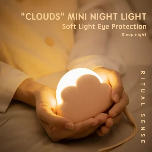 Charming Cloud Mini Night Light