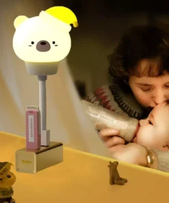 Adjustable Brightness Cartoon Night Light with Remote