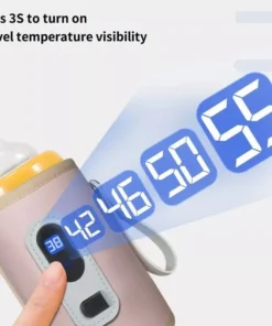 Portable Digital Baby Bottle Warmer with USB