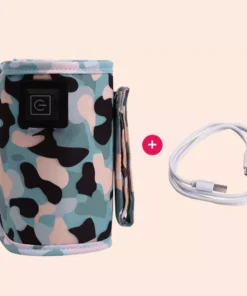 USB-Enabled Baby Bottle Warmer Bag: Travel & Stroller Insulated Thermal Pouch