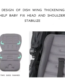 Breathable Stroller Accessories Universal Mattress In A Stroller Baby Pram Liner Seat Cushion Accessories Four Seasons Soft Pad