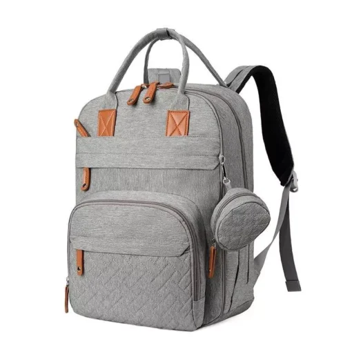 Multifunctional Diaper Bag Backpack with Changing Station – Waterproof, Spacious, and Versatile for Modern Parents