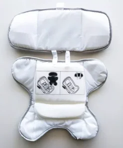 Universal Stroller Cushion Protector with Storage Bag, Mat, and Rain Cover