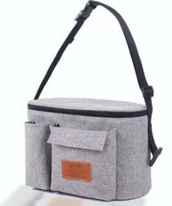 Large Capacity Stroller Diaper Bag; Waterproof Travel Organizer for Moms